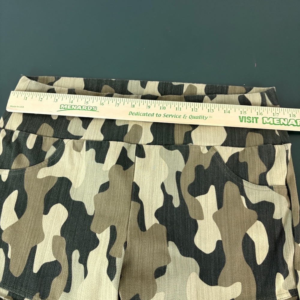 Agnes & Dora jeggings Size XXL Camo Print ribbed cotton polyester pockets (872) - Picture 8 of 14